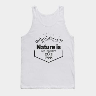 Nature is my therapy Tank Top